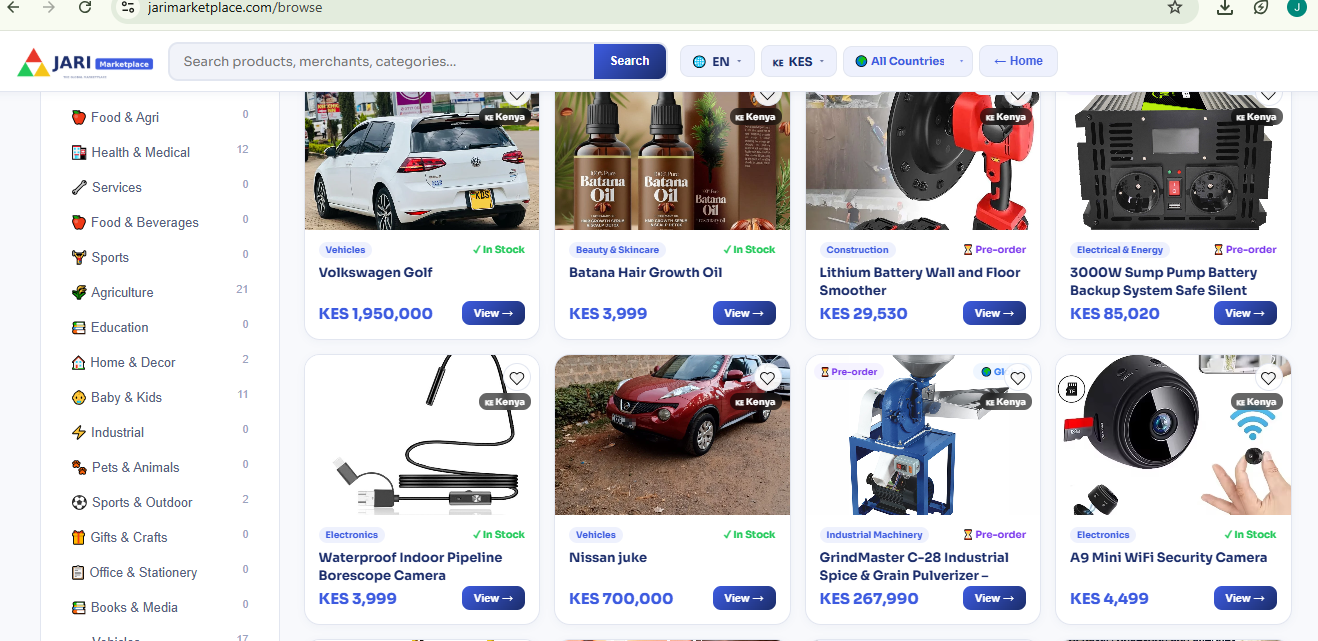 Marketplace Listings